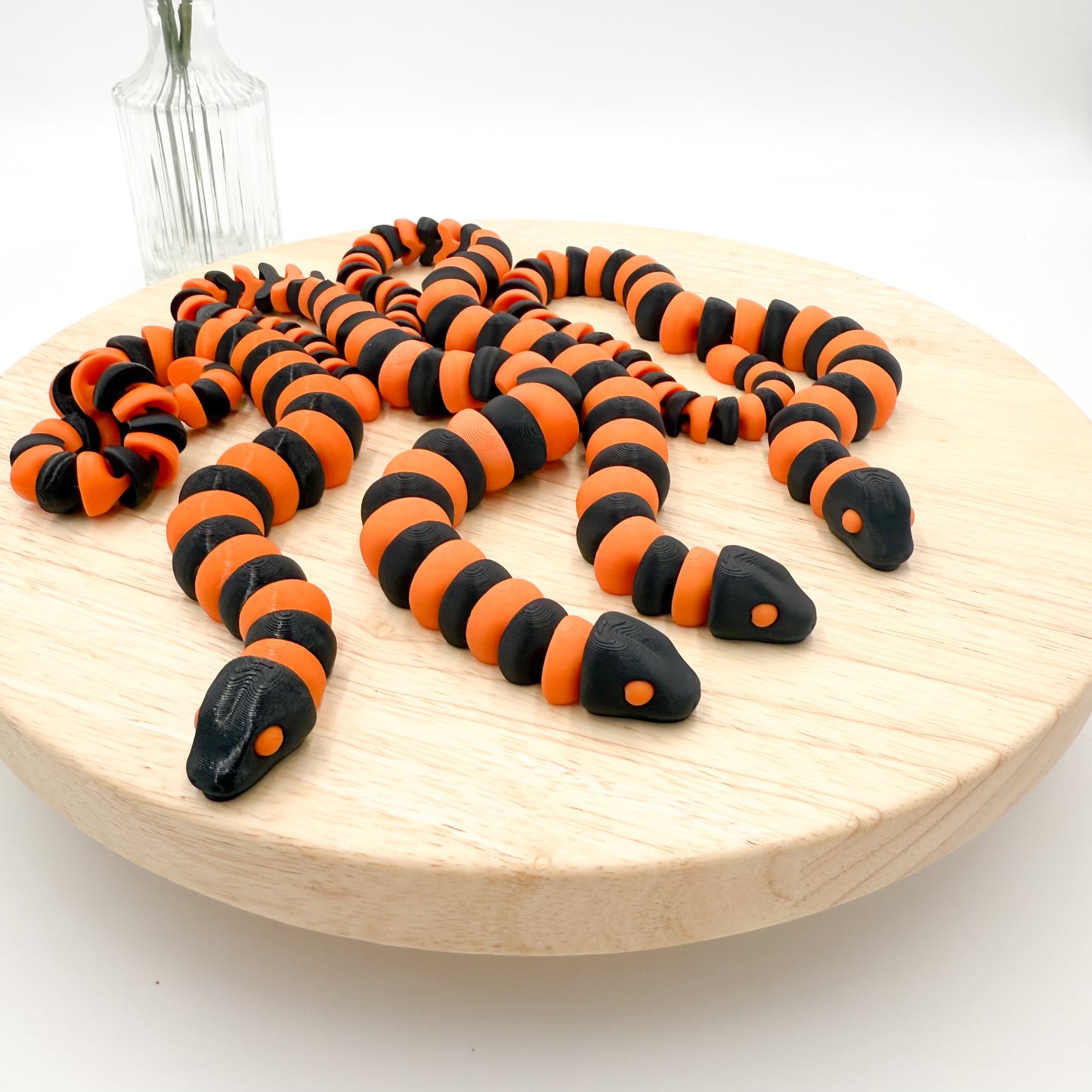 Spooky Snake Halloween Themed Snake Figurine