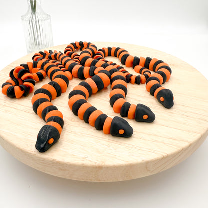 Spooky Snake Halloween Themed Snake Figurine