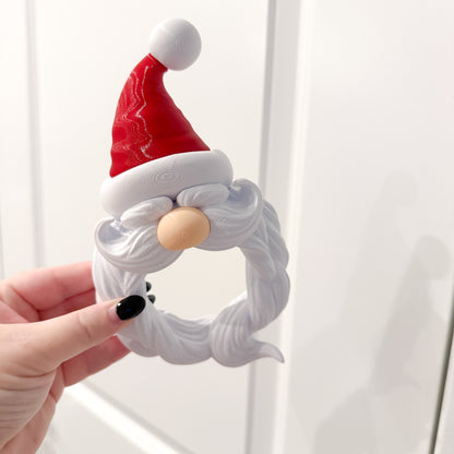 Santa Wreath Holiday Decor