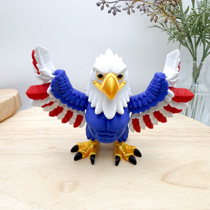 Jumbo Pocket Friends Articulating Figurine 3D Printed