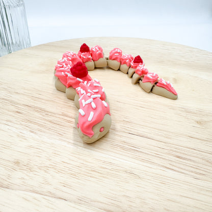 Cake Snake 3D Printed Figurine