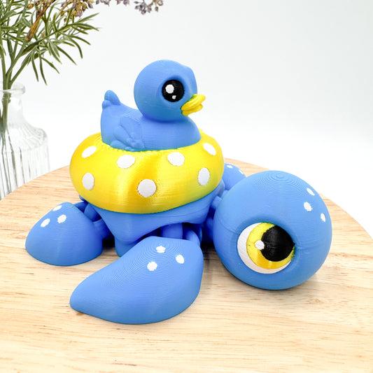 Jumbo Pocket Friends Articulating Figurine 3D Printed