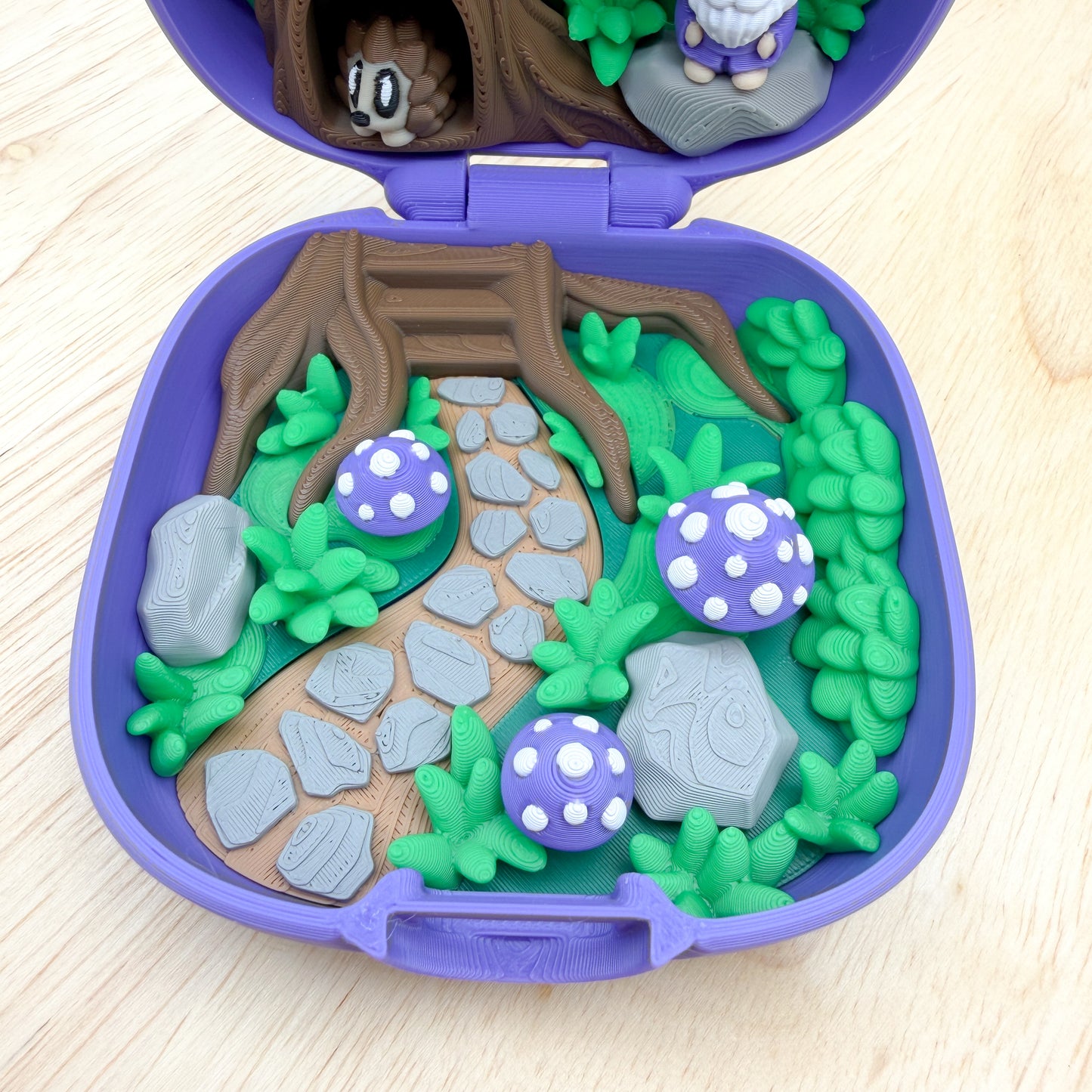 Pocket Mushroom Forest Play Set