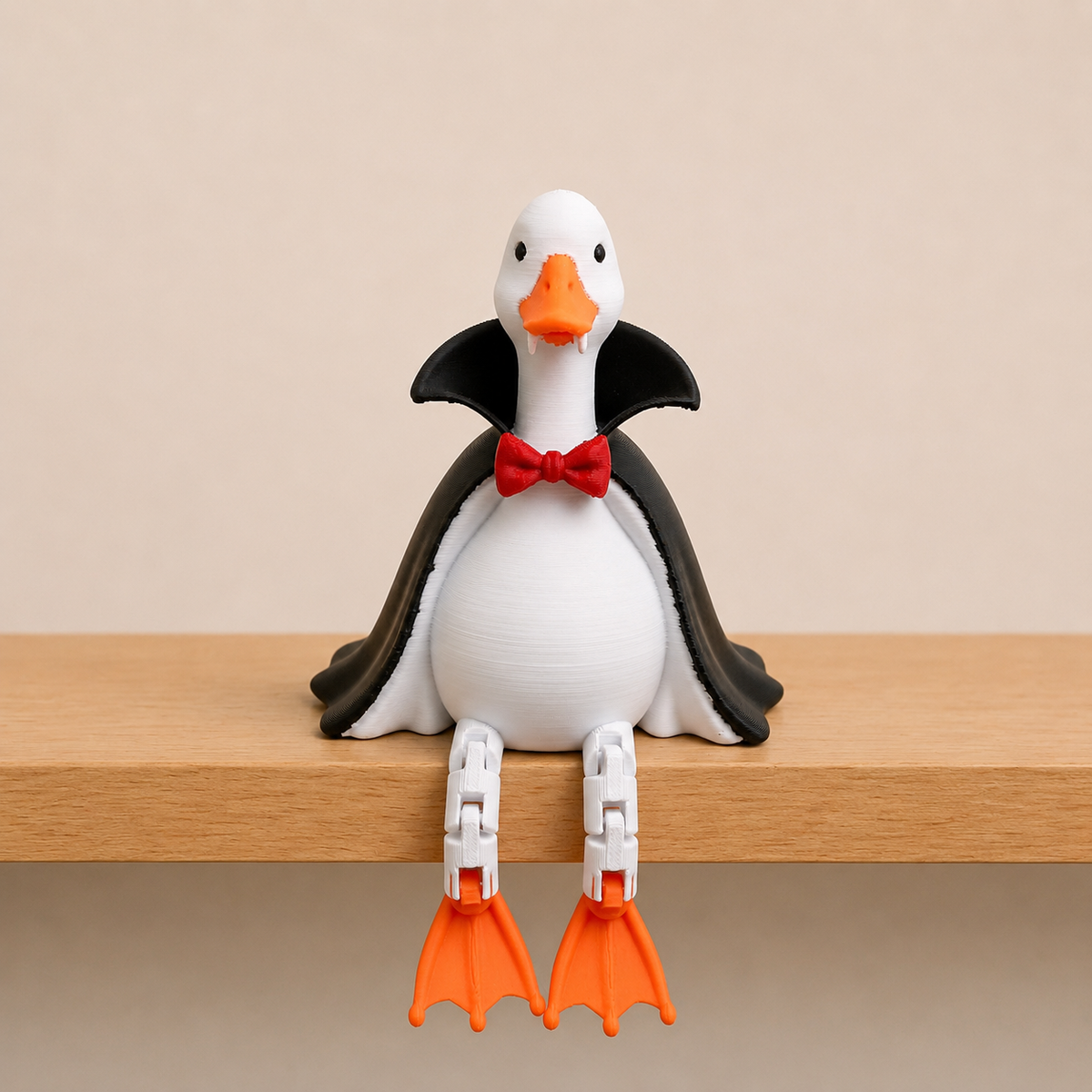 Goose Shelf Sitters 3D Printed Collectible Figurine & Decor