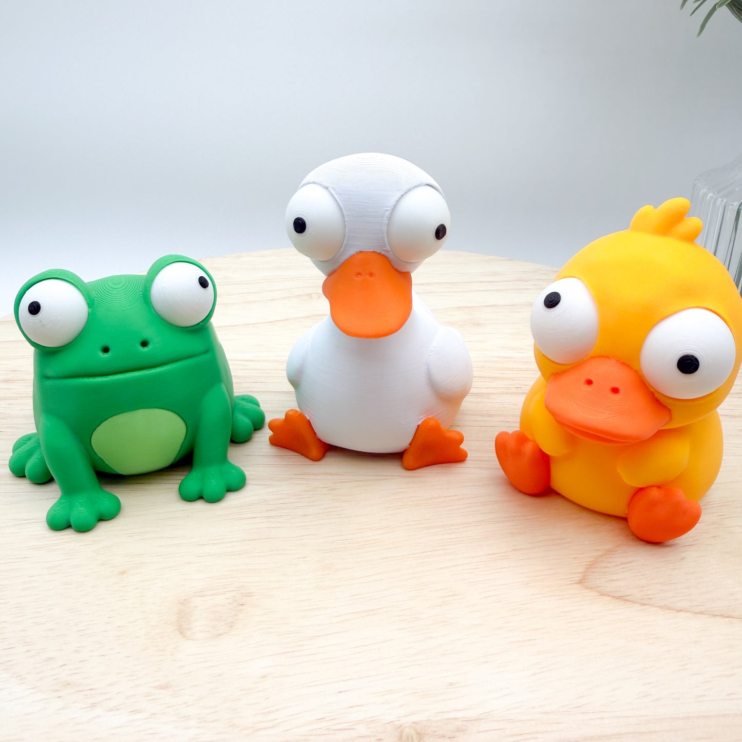 Goofy Animals 3D Printed Collectible