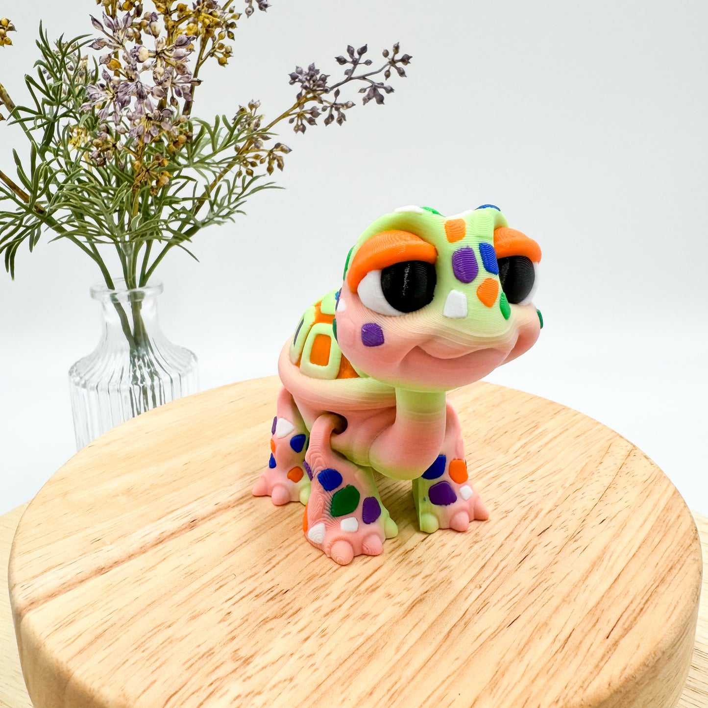 3D Printed Standing Turtle