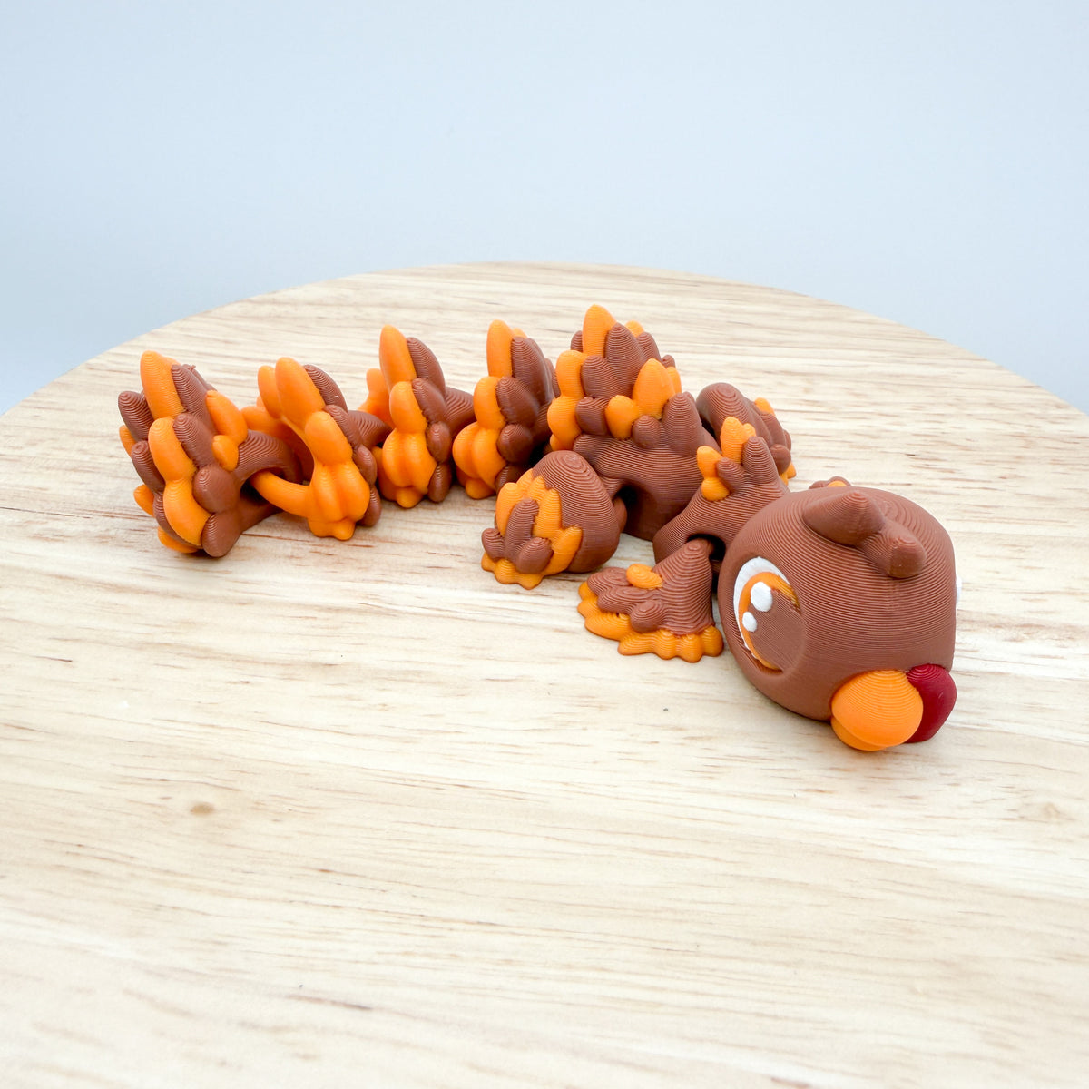 Mini Turkey Dragon Figurine Decor