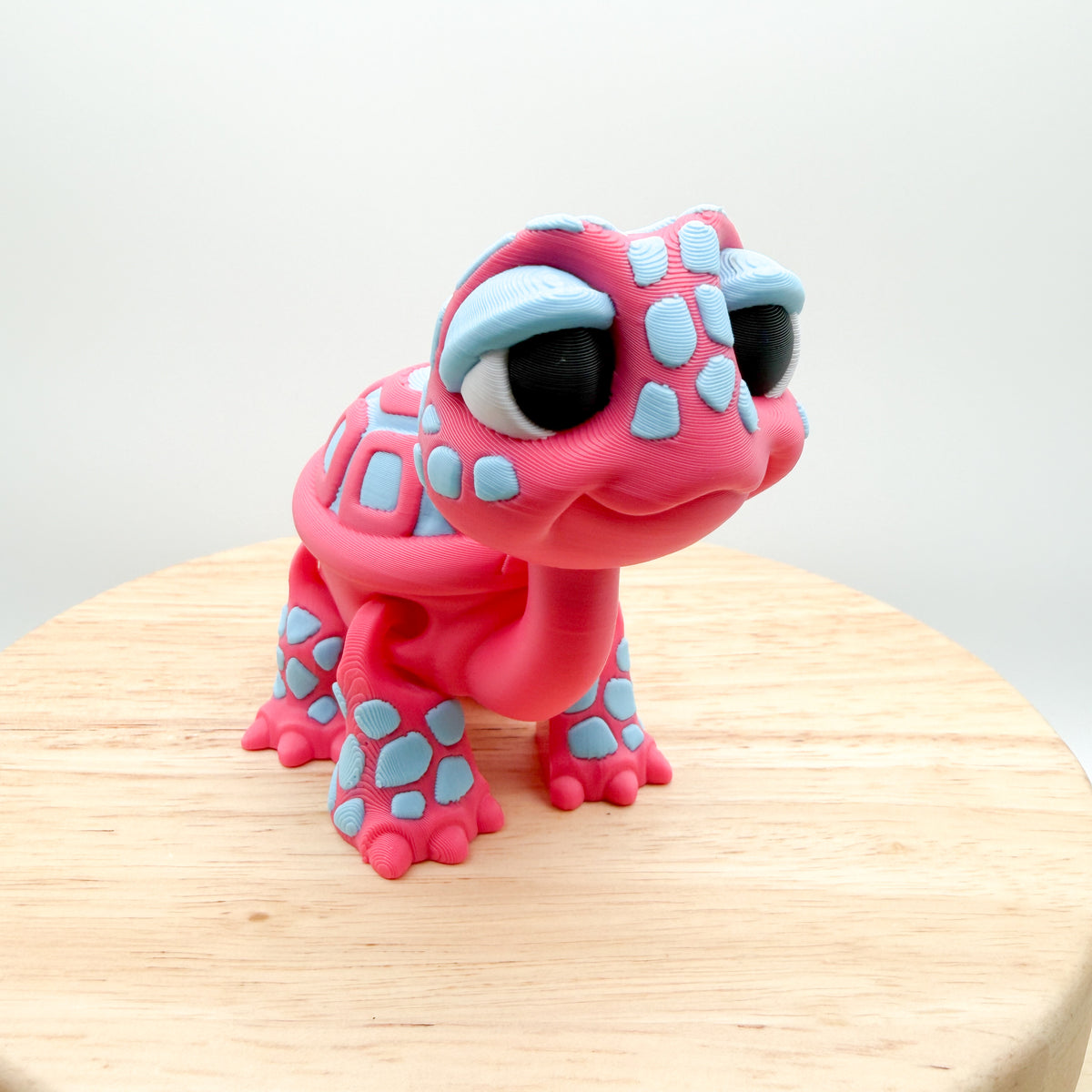 3D Printed Standing Turtle Decor Figurine