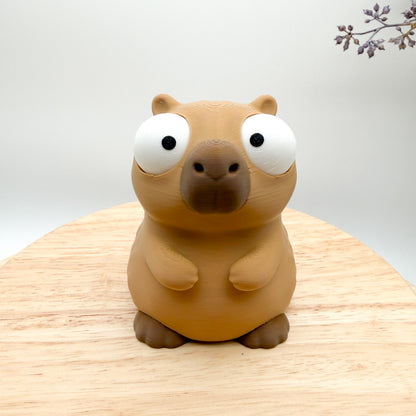 Goofy Eye Animals 3D Printed Collectible with Moveable Eyes
