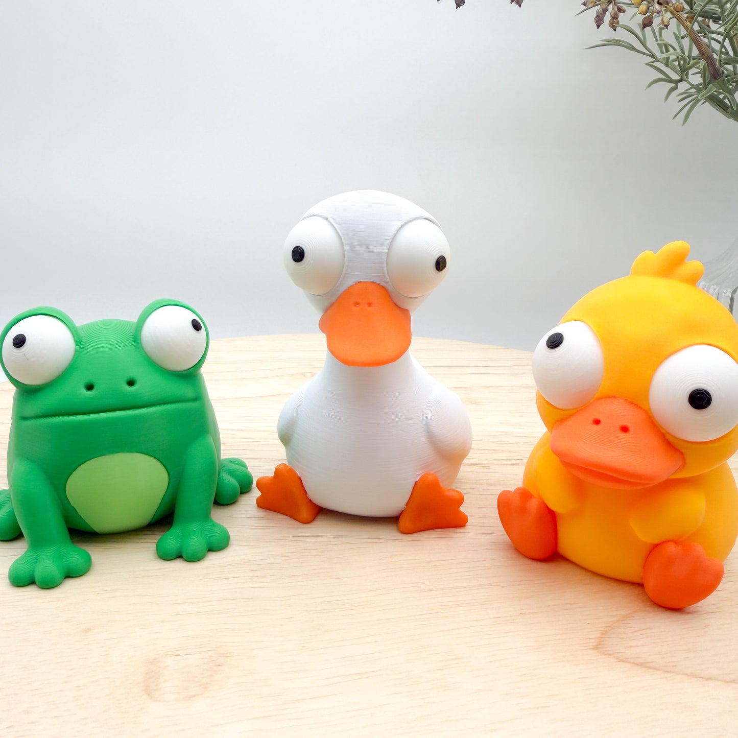 Goofy Animals 3D Printed Collectible