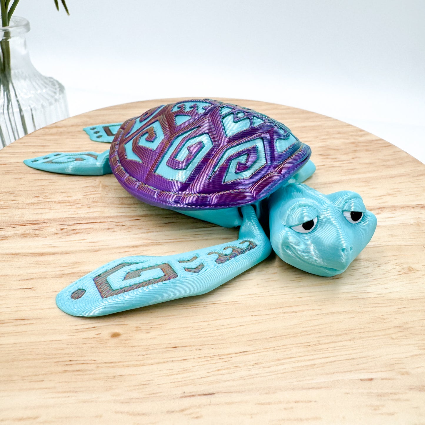 Flexi Tattooed Floaty Turtle
