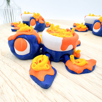 Mac & Cheese Themed Turtle Figurine