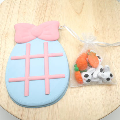 Easter Tic Tac Toe Game 3D Printed Collectible