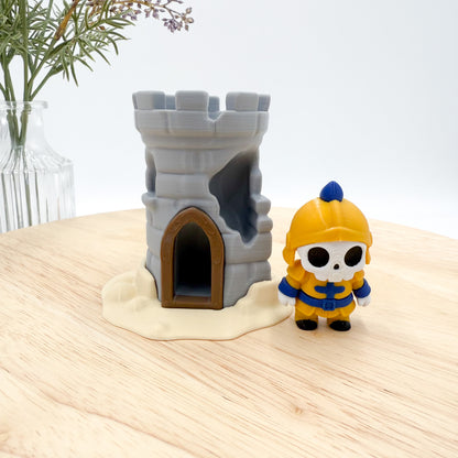 Skeleton Knight Castle Tower Set