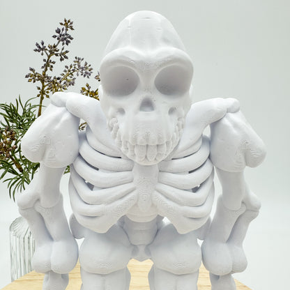 Giant Skeleton Bigfoot 3D Printed Figurine