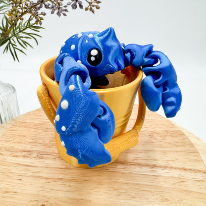 Jumbo Pocket Friends Articulating Figurine 3D Printed