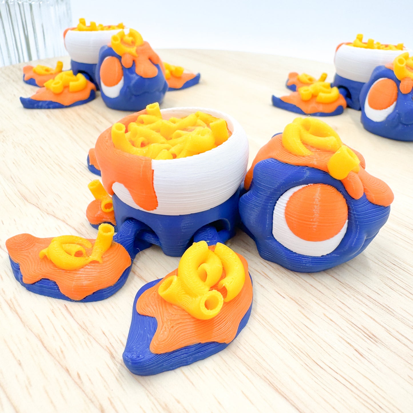 Mac & Cheese Themed Turtle Figurine