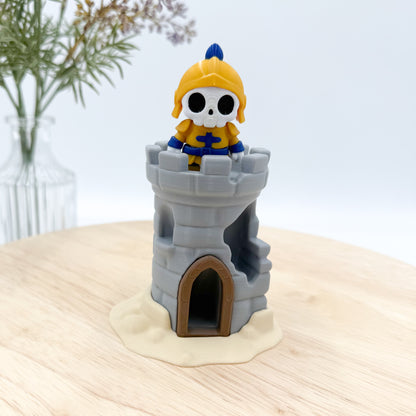 Skeleton Knight Castle Tower Set