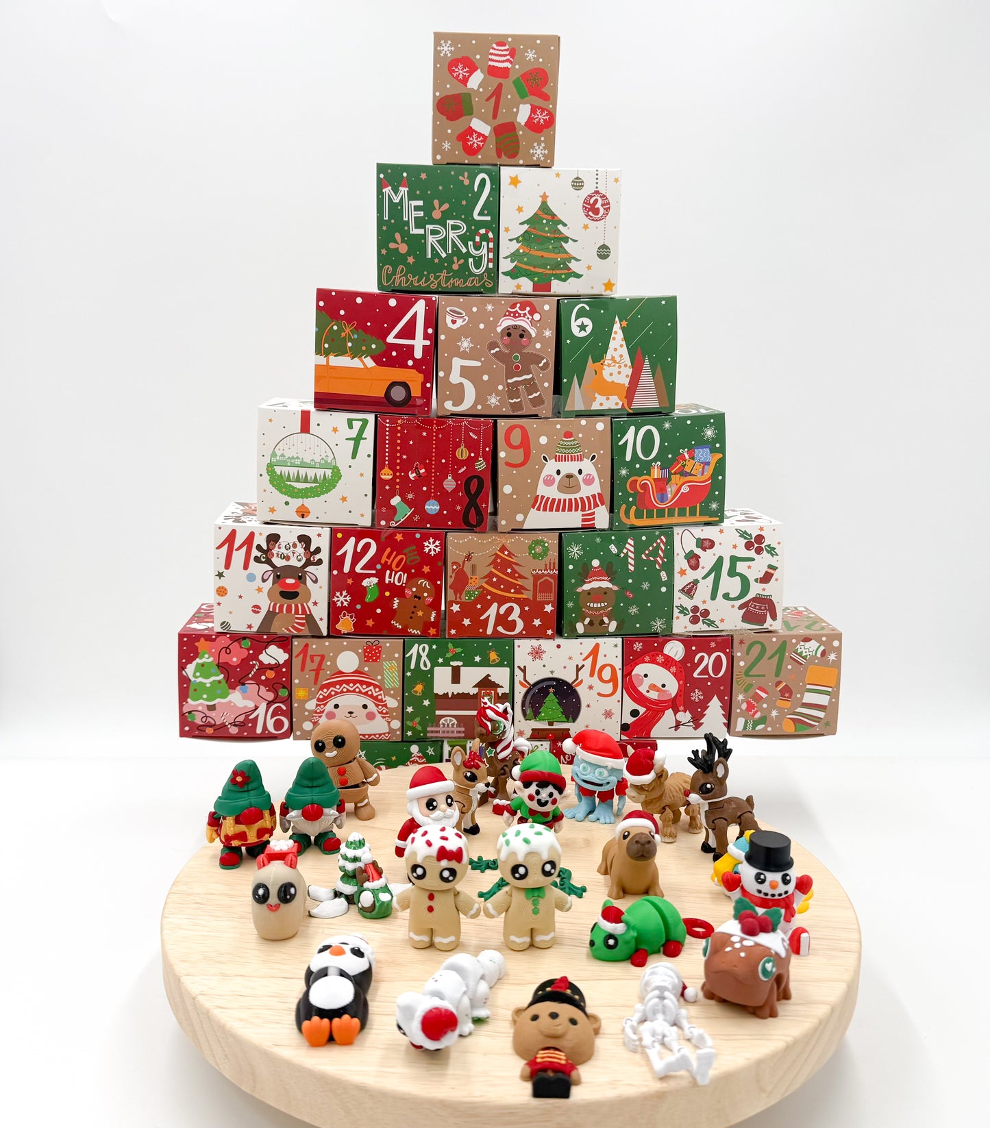 2025 Advent Calendars Collectible Figurines Clickies & Ornaments