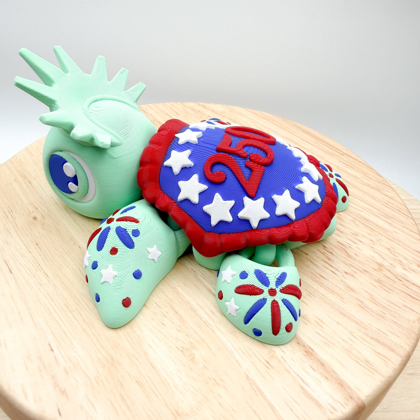 Jumbo Pocket Friends Articulating Figurine 3D Printed