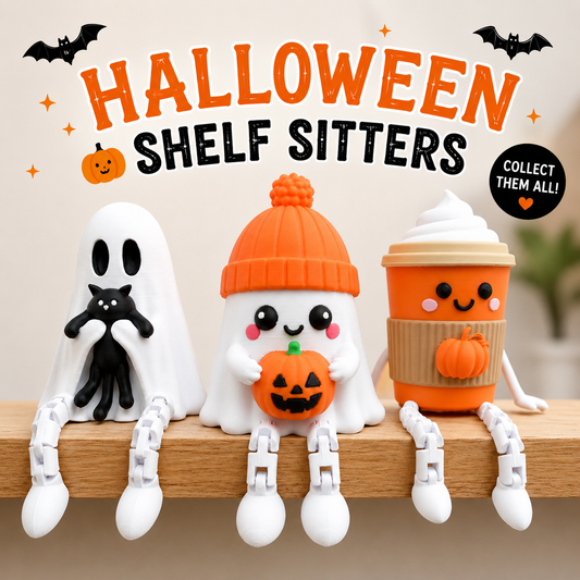 Halloween Shelf Sitters 3D Printed Collectible Figurine