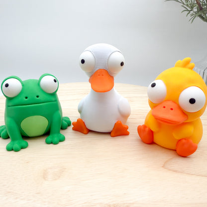 Goofy Animals 3D Printed Collectible