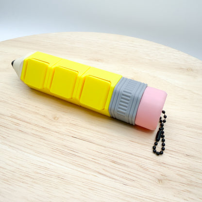 Pencil Clicker 3D Printed Collectible Keychain