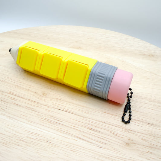 Pencil Clicker 3D Printed Collectible Keychain