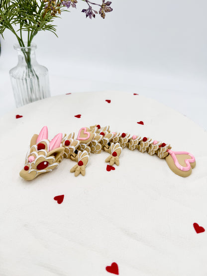 Sugar Cookie Dragon Articulating Figurine