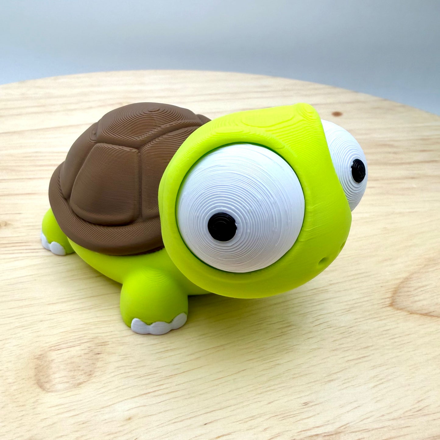 Goofy Eye Animals 3D Printed Collectible with Moveable Eyes