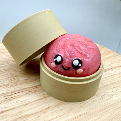 Dumpling Clicker Keychain Collectible