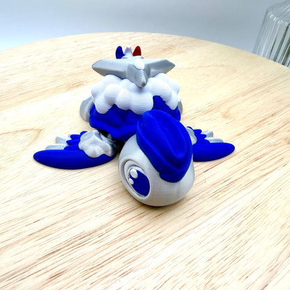 Jumbo Pocket Friends Articulating Figurine 3D Printed