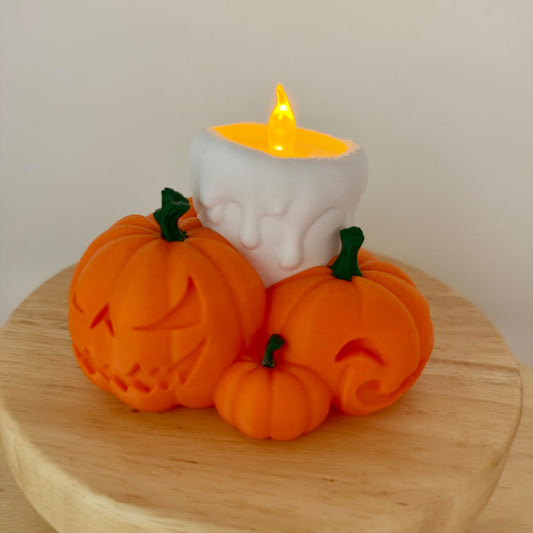 Pumpkin Candle Tea light holder