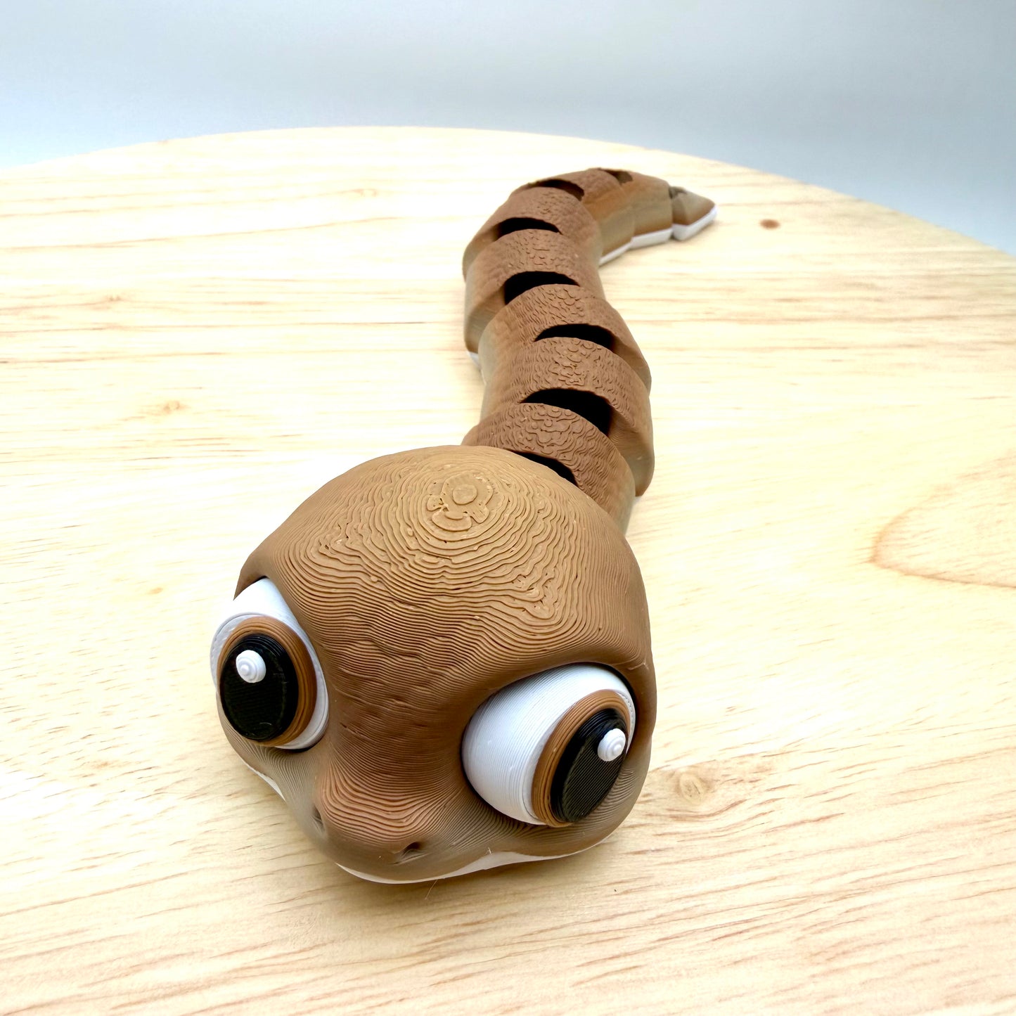 Goofy Eye Animals 3D Printed Collectible with Moveable Eyes