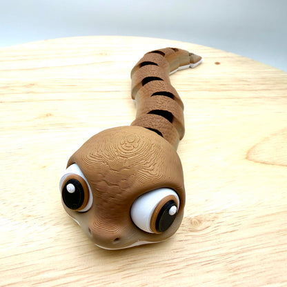 Goofy Eye Animals 3D Printed Collectible with Moveable Eyes