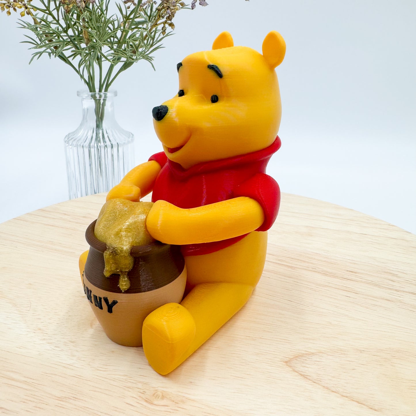 Winnie the Pooh Bear 3D Printed Figurine