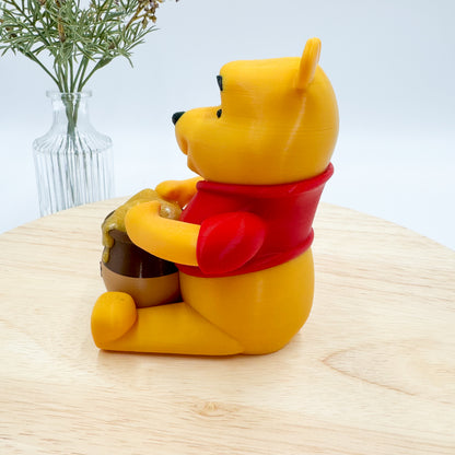 Winnie the Pooh Bear 3D Printed Figurine