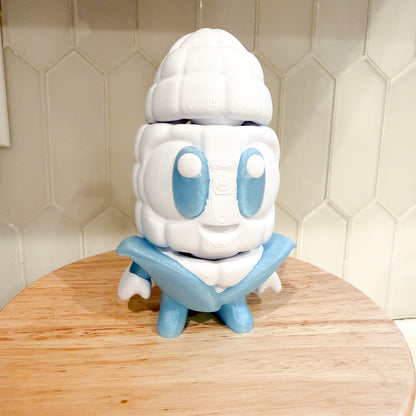 Jumbo Pocket Friends Articulating Figurine 3D Printed