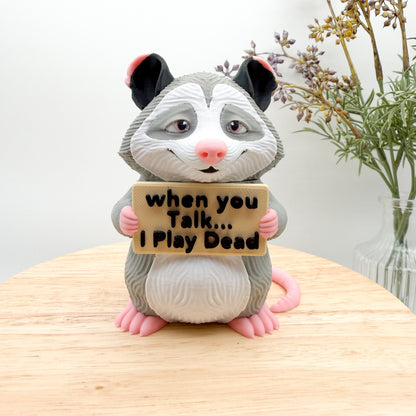 Animals with Attitude - Collectible 3D Printed Figurine