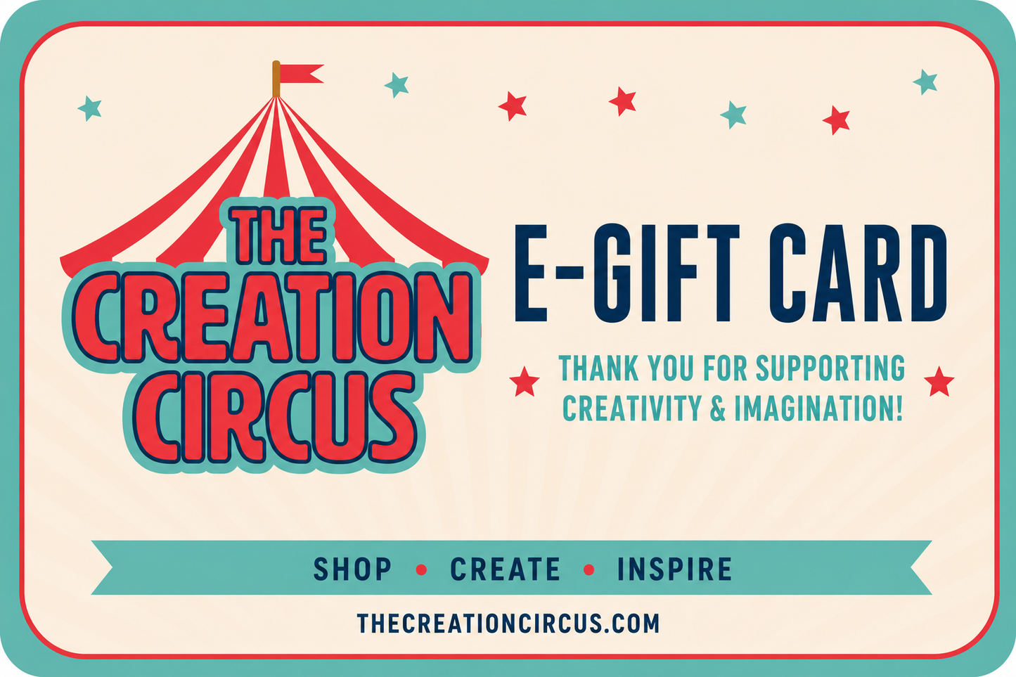 The Creation Circus E-Gift Card