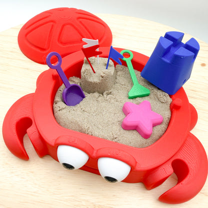 Turtle & Crab Sandbox Zen Garden - 3D Printed Collectible