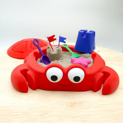 Turtle & Crab Sandbox Zen Garden - 3D Printed Collectible
