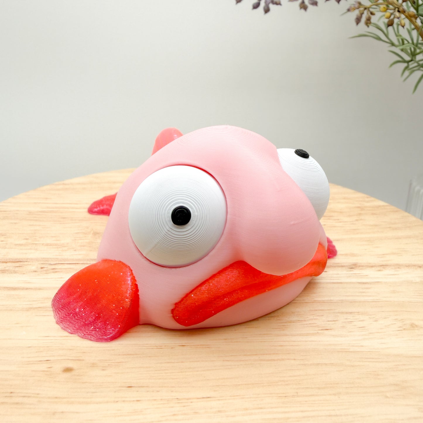 Goofy Eye Animals 3D Printed Collectible with Moveable Eyes