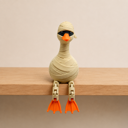 Goose Shelf Sitters 3D Printed Collectible Figurine & Decor