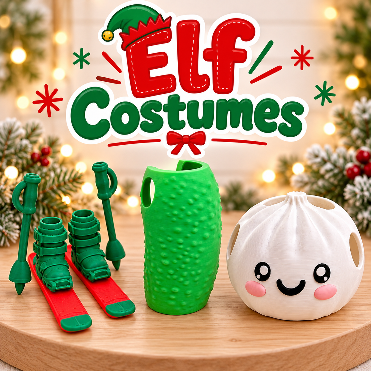 Elf Costumes - Dumpling Pickle Skis