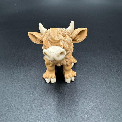 3D Printed Highland Cow