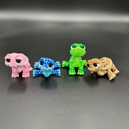 3D Printed Standing Turtle