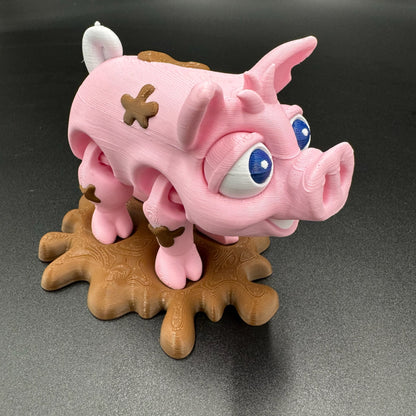 3D Printed Pig in Slop