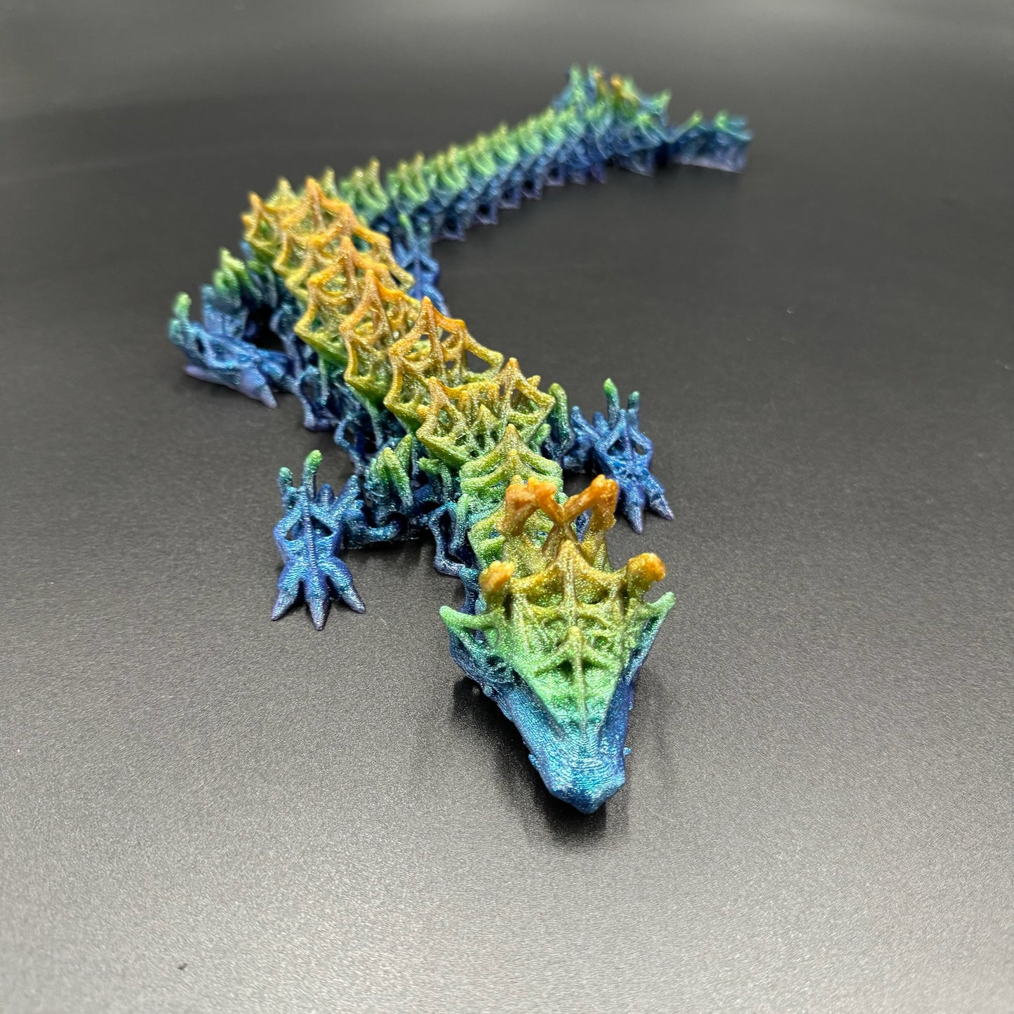3D Printed Spider-Web Dragon