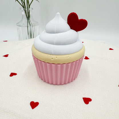 Cupcake Gift Box Valentines Day Candy Gift Surprise Present